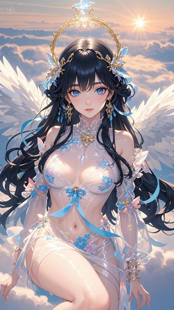 Ribbon Girl - Clouds - Deep Sea - Great Wall