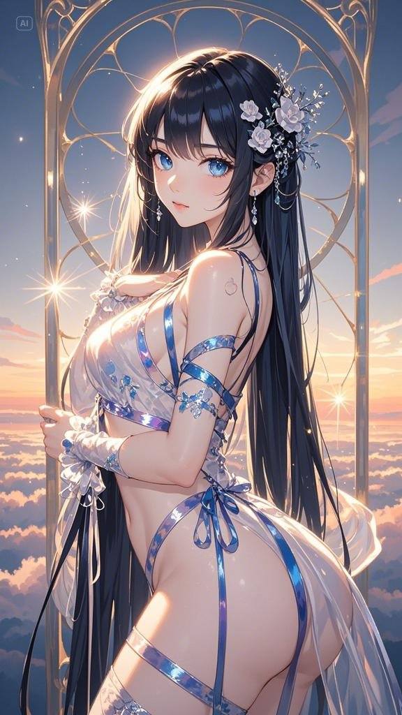 Ribbon Girl - Clouds - Deep Sea - Great Wall