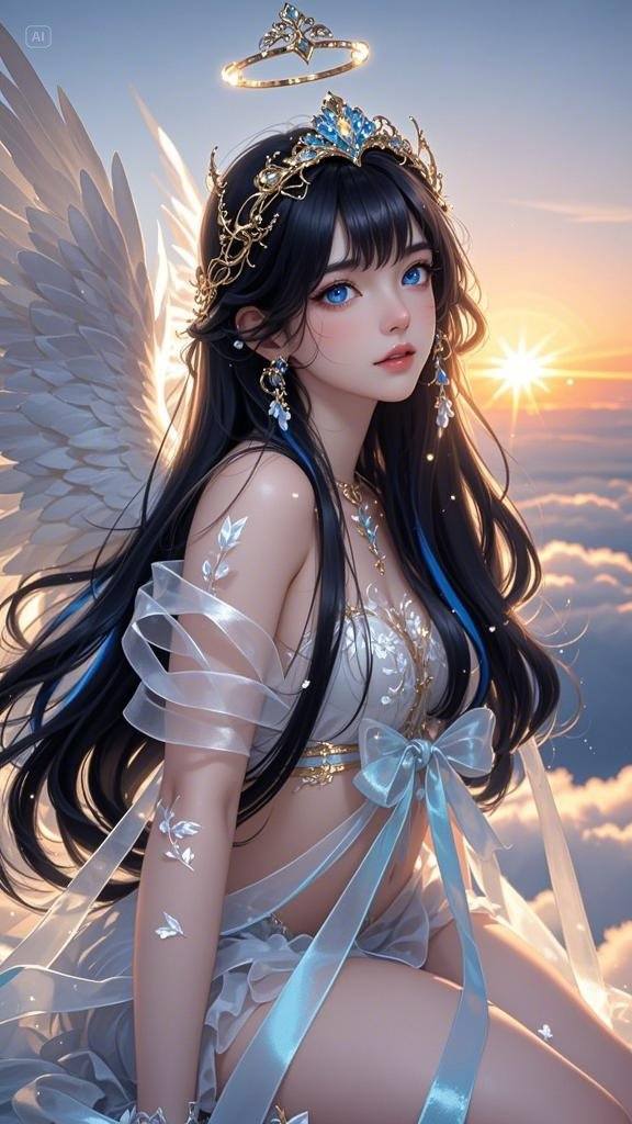 Ribbon Girl - Clouds - Deep Sea - Great Wall