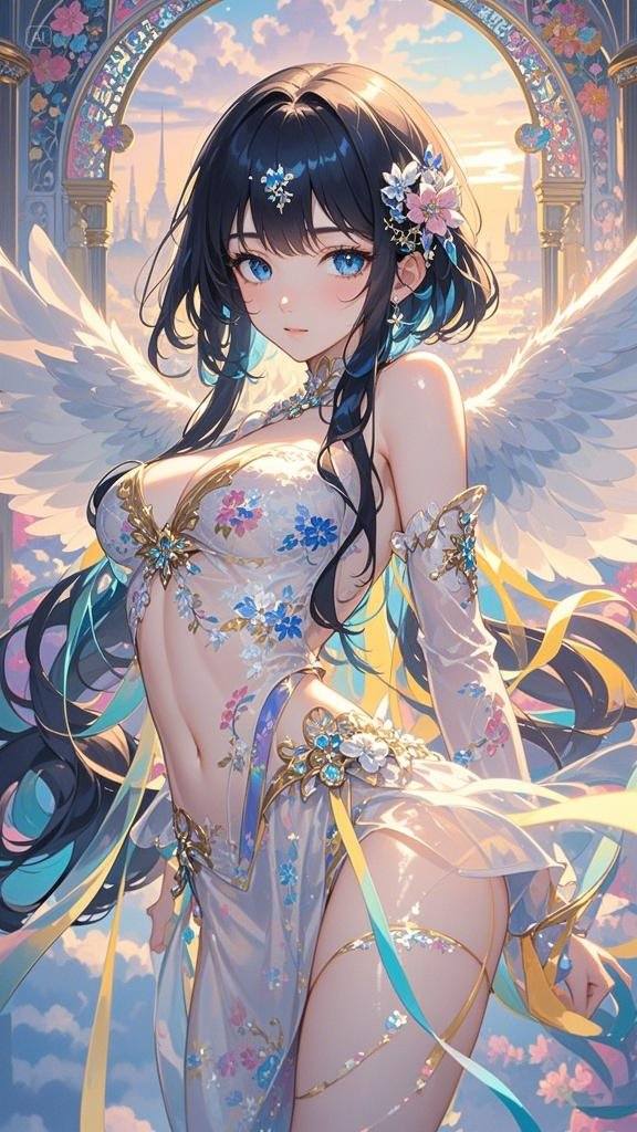 Ribbon Girl - Clouds - Deep Sea - Great Wall