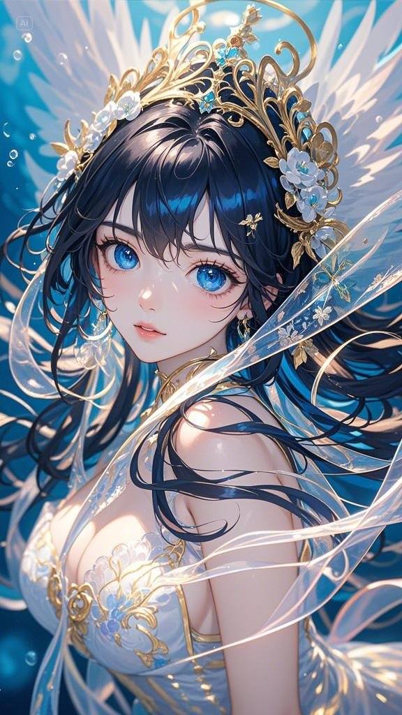 Ribbon Girl - Clouds - Deep Sea - Great Wall