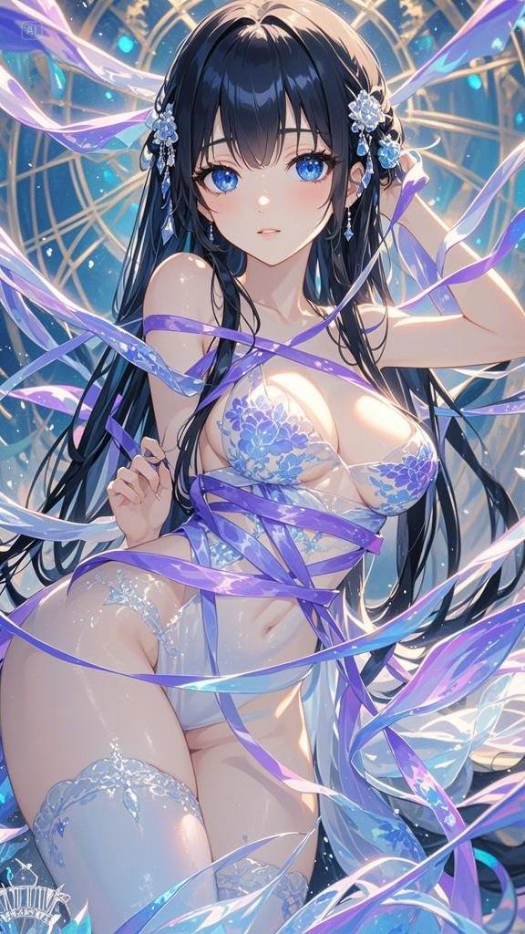 Ribbon Girl - Clouds - Deep Sea - Great Wall