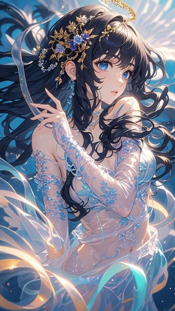 Ribbon Girl - Clouds - Deep Sea - Great Wall