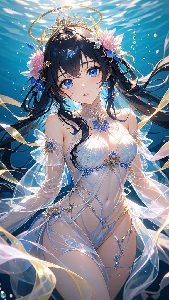 Ribbon Girl - Clouds - Deep Sea - Great Wall