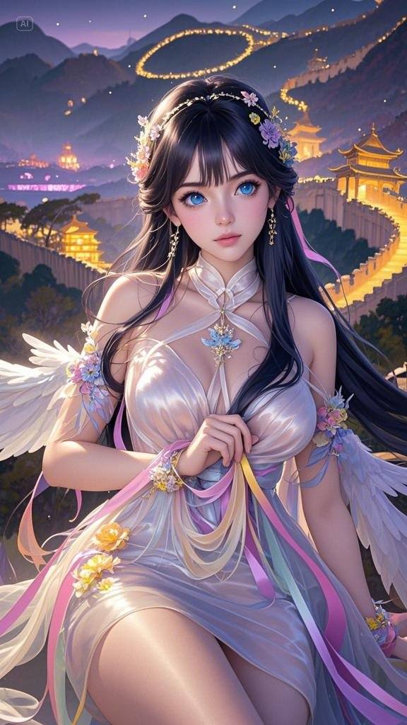 Ribbon Girl - Clouds - Deep Sea - Great Wall