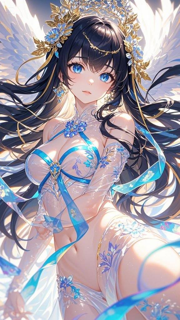 Ribbon Girl - Clouds - Deep Sea - Great Wall