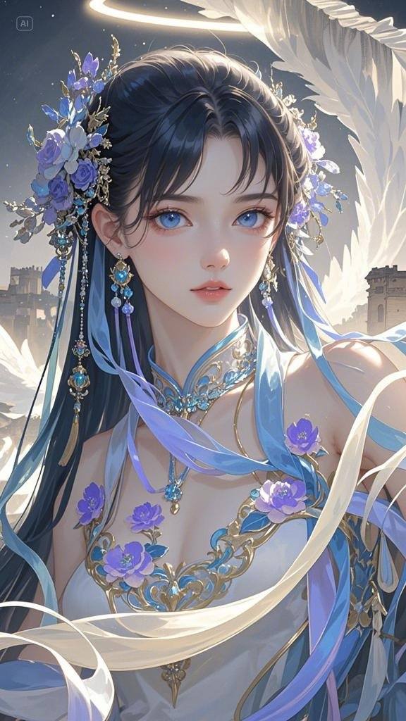 Ribbon Girl - Clouds - Deep Sea - Great Wall