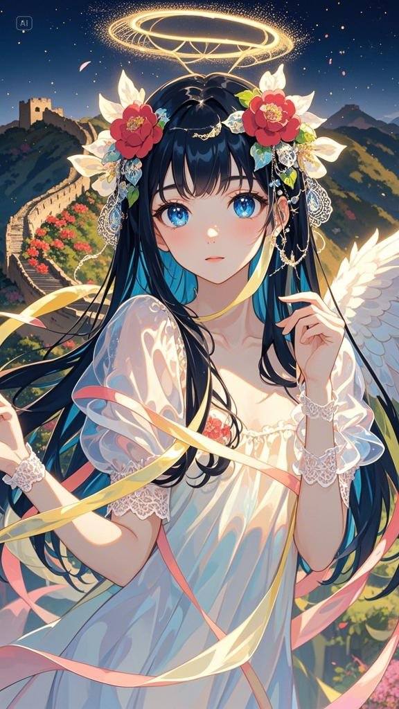 Ribbon Girl - Clouds - Deep Sea - Great Wall