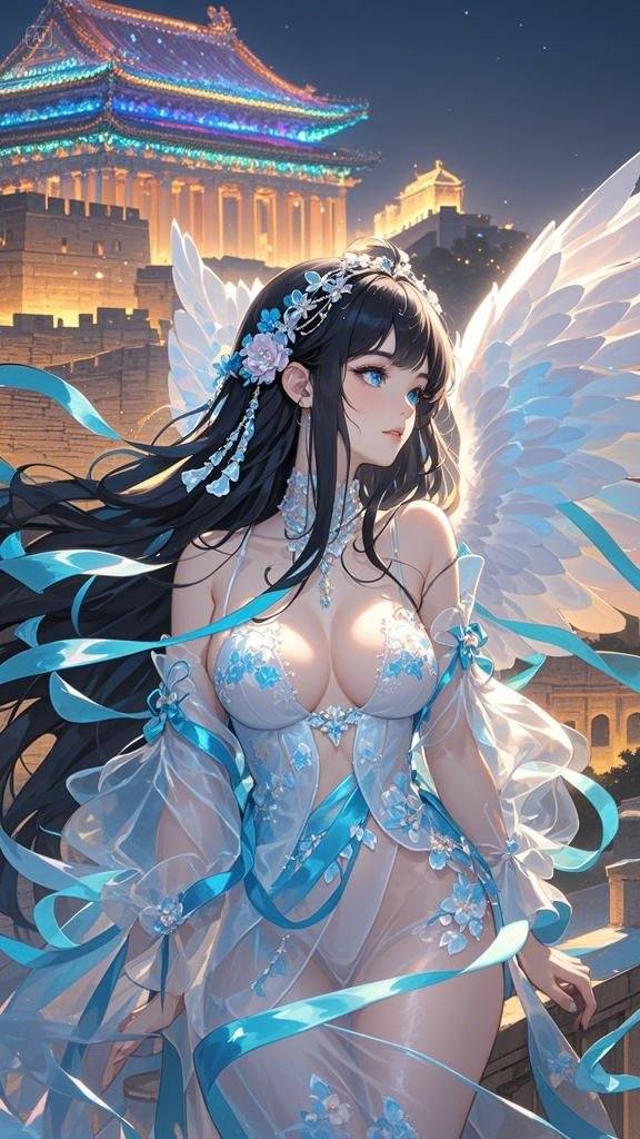 Ribbon Girl - Clouds - Deep Sea - Great Wall