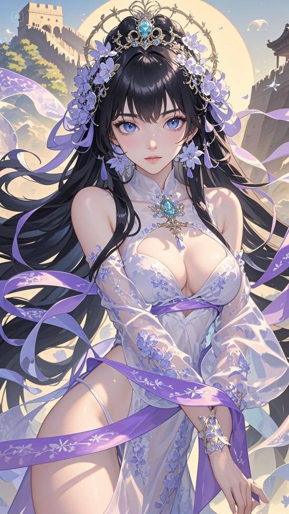 Ribbon Girl - Clouds - Deep Sea - Great Wall
