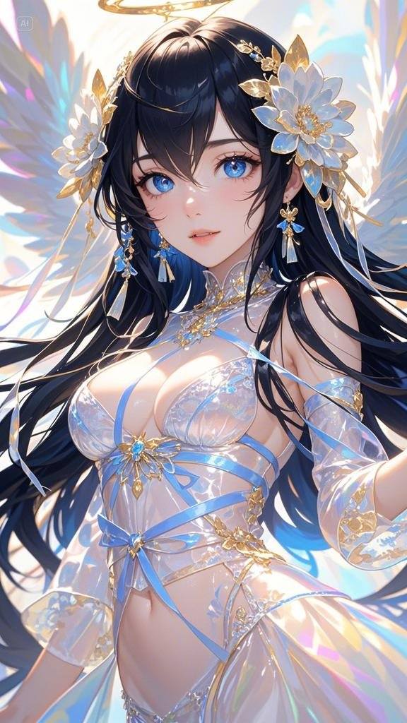 Ribbon Girl - Clouds - Deep Sea - Great Wall