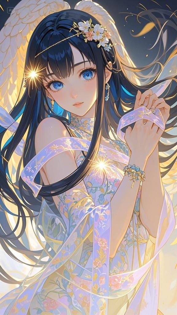 Ribbon Girl - Clouds - Deep Sea - Great Wall