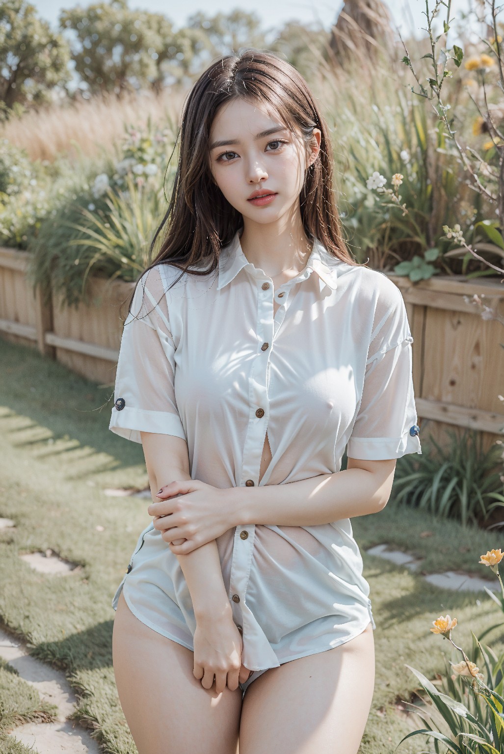 Wear only one shirt