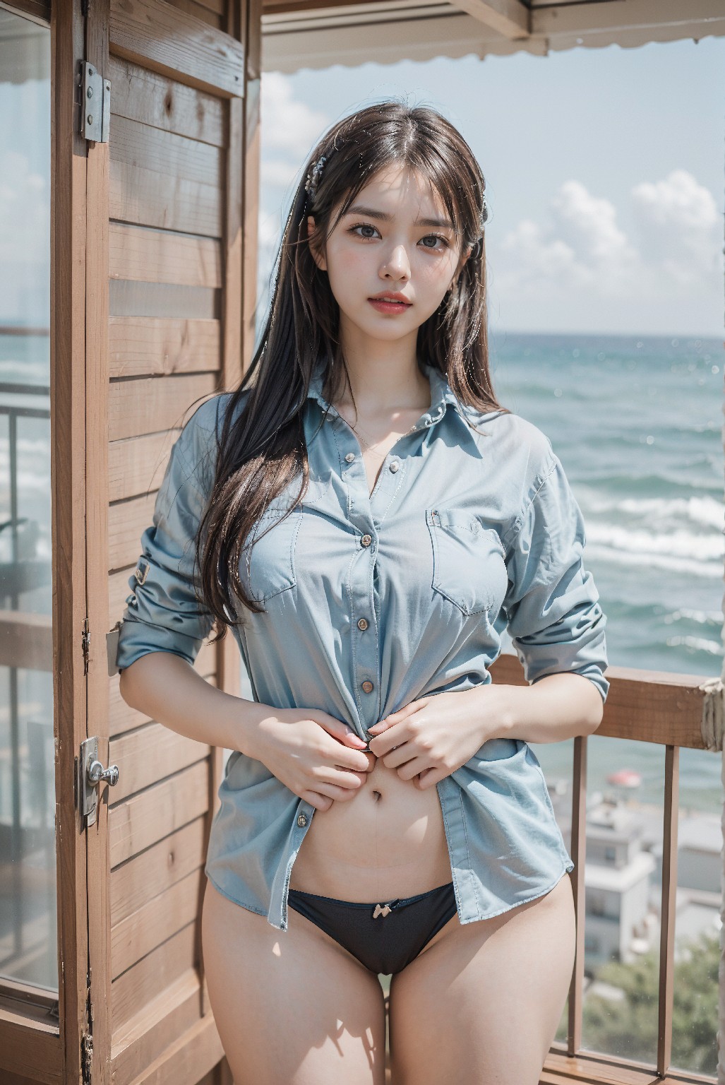 Wear only one shirt