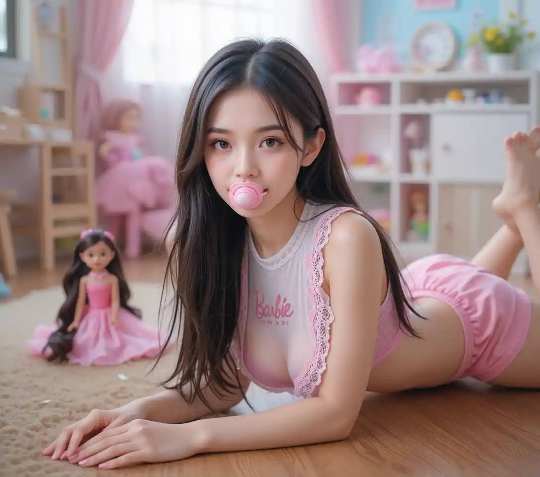 Playing Home Wine Barbie