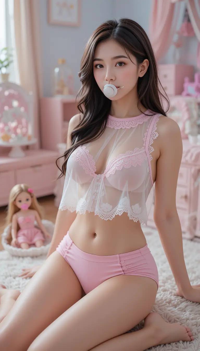 Playing Home Wine Barbie