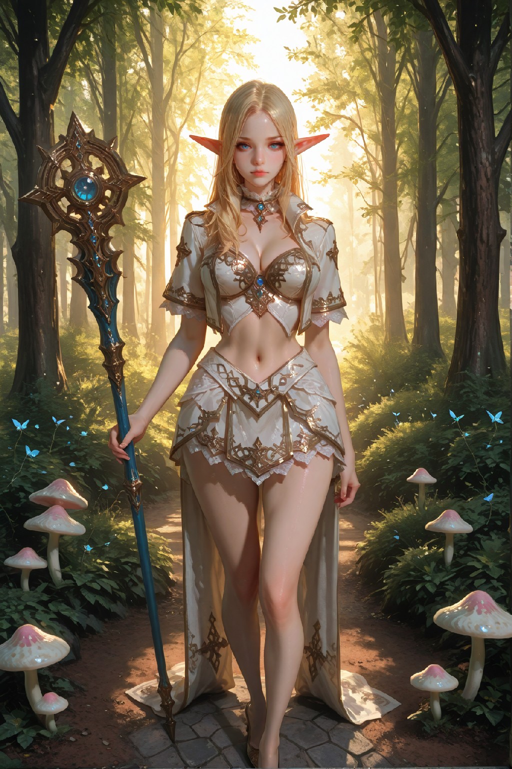 Mysterious Muse of the Light Elves