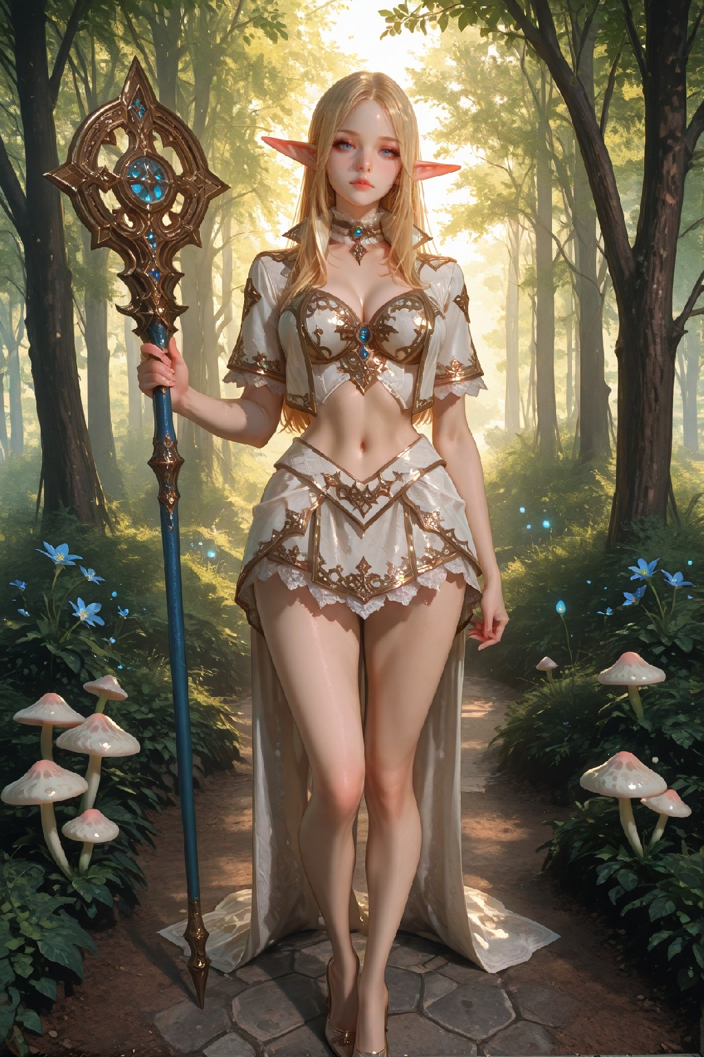 Mysterious Muse of the Light Elves