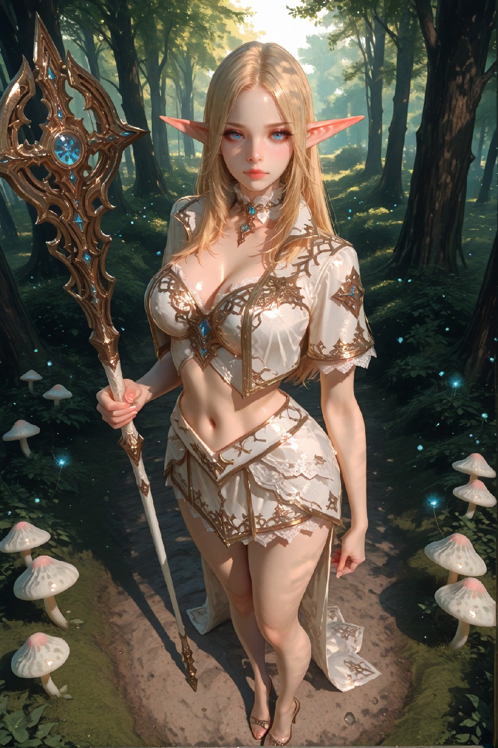Mysterious Muse of the Light Elves