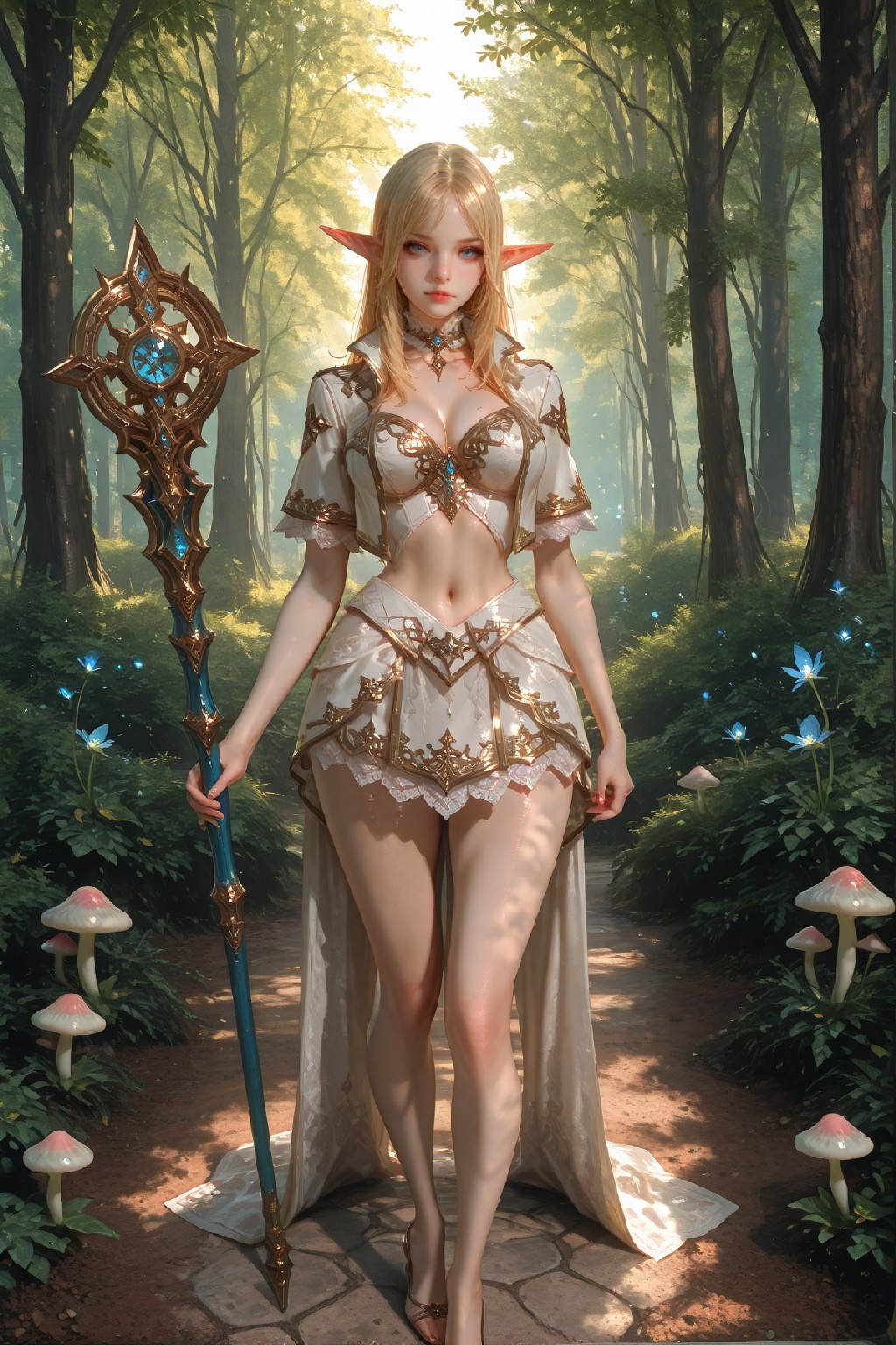 Mysterious Muse of the Light Elves