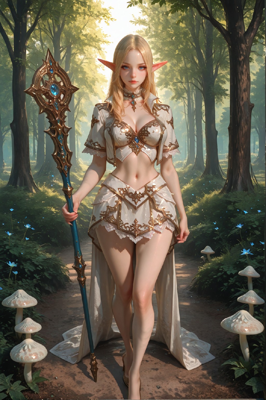 Mysterious Muse of the Light Elves
