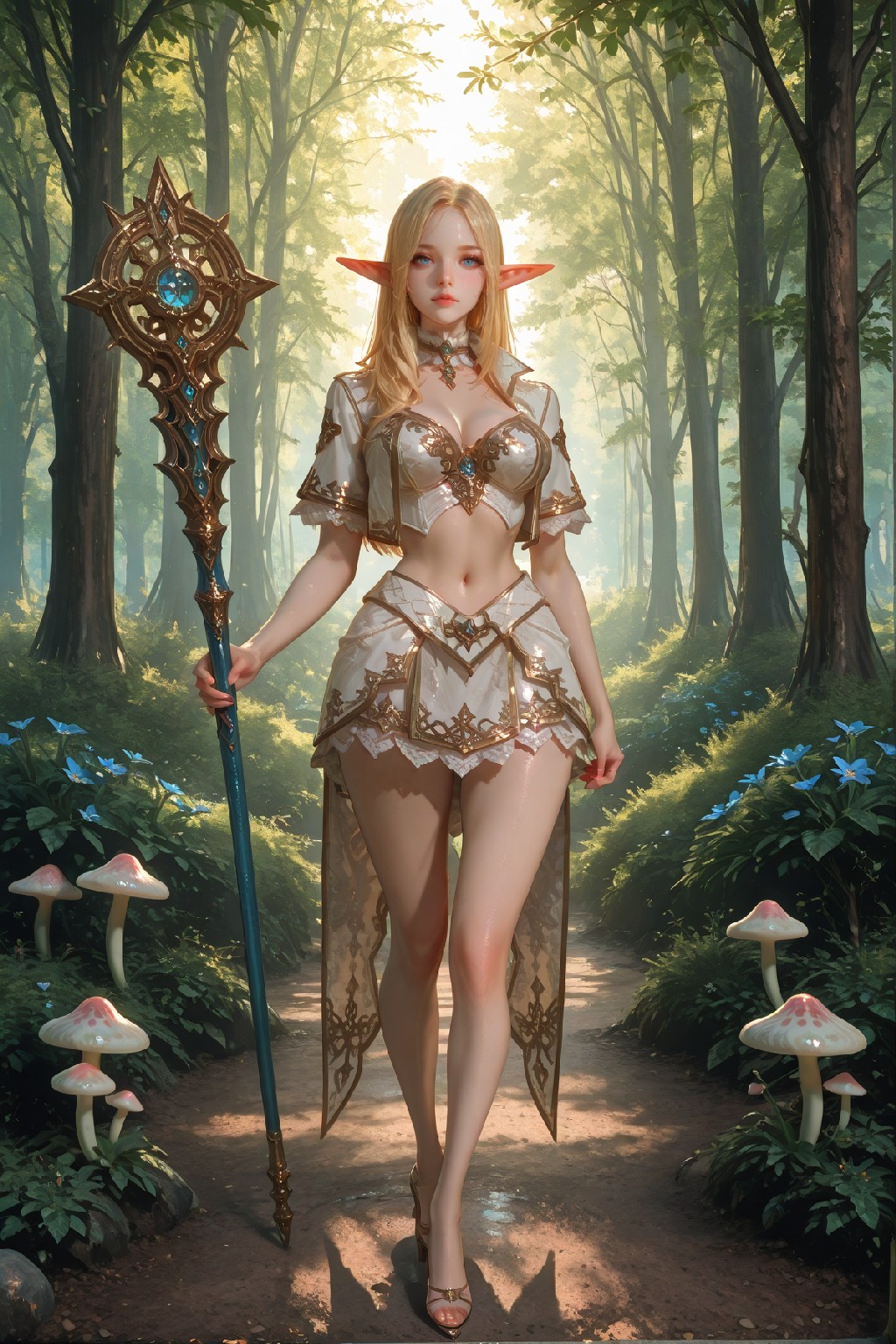 Mysterious Muse of the Light Elves