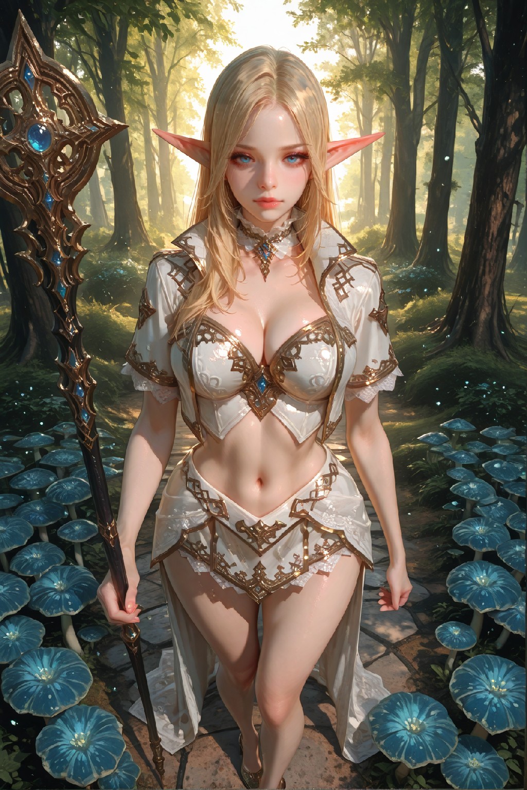 Mysterious Muse of the Light Elves