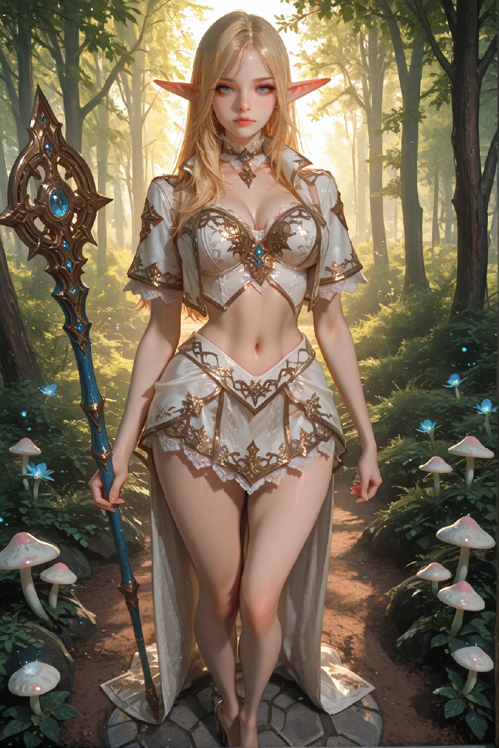 Mysterious Muse of the Light Elves