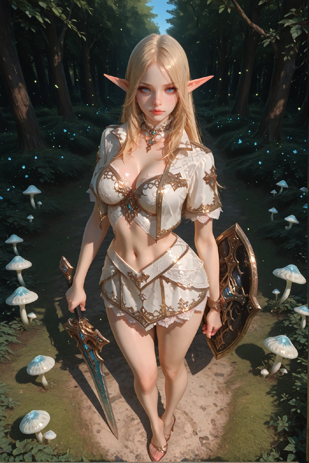 Mysterious Muse of the Light Elves