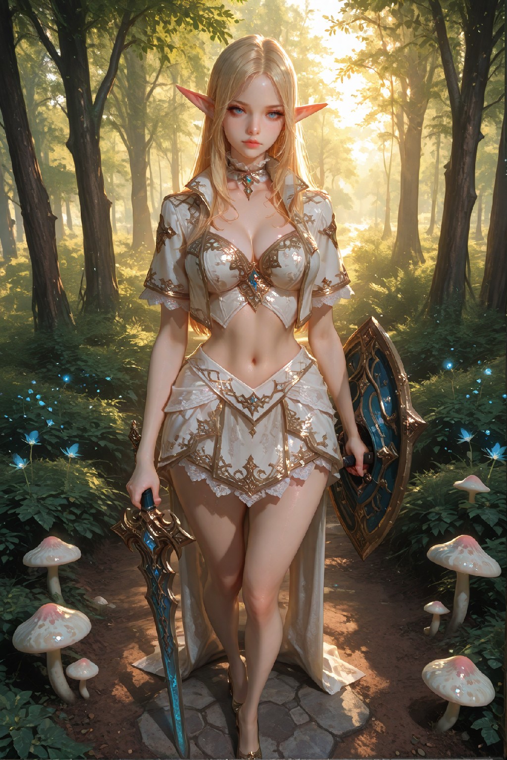 Mysterious Muse of the Light Elves