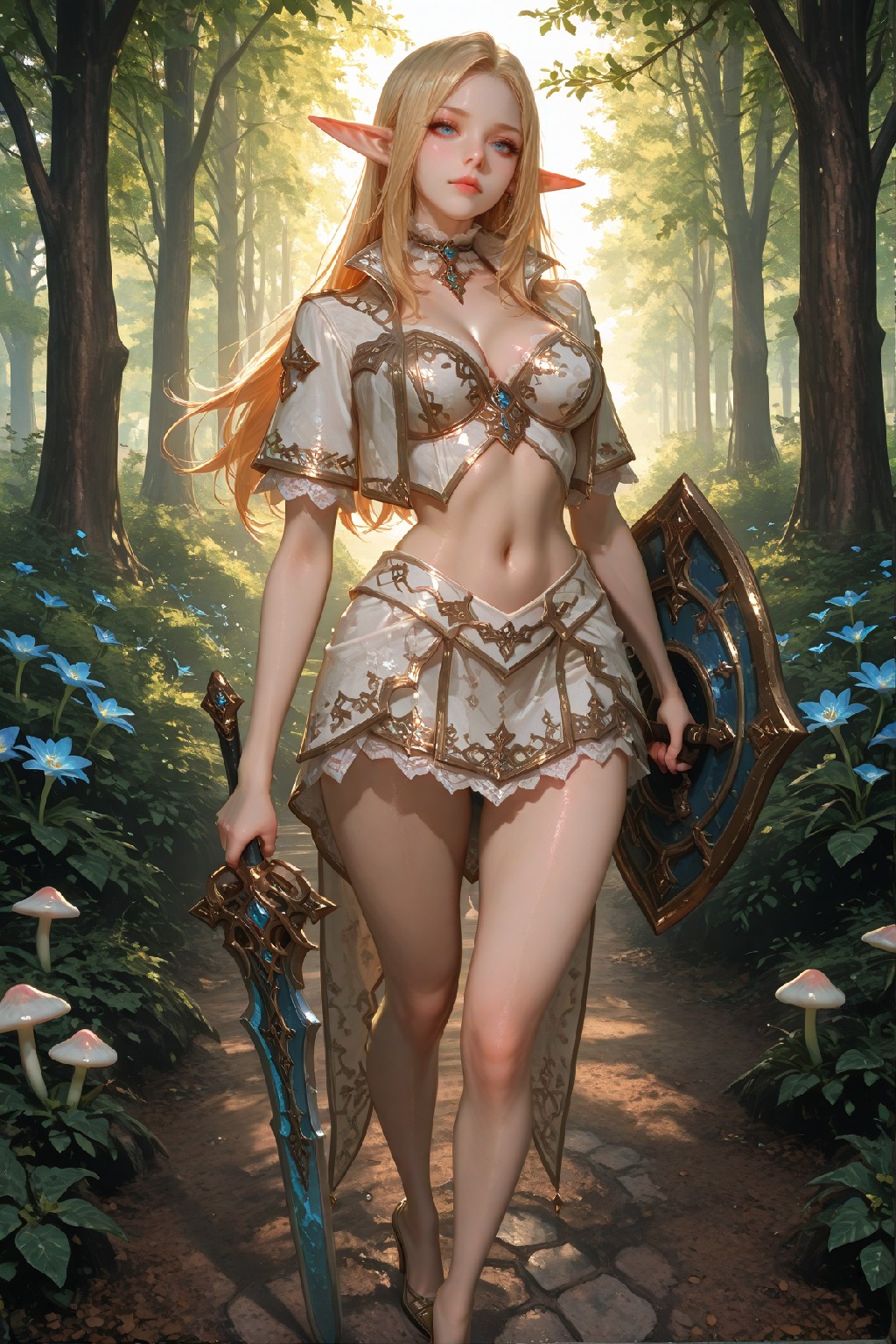 Mysterious Muse of the Light Elves