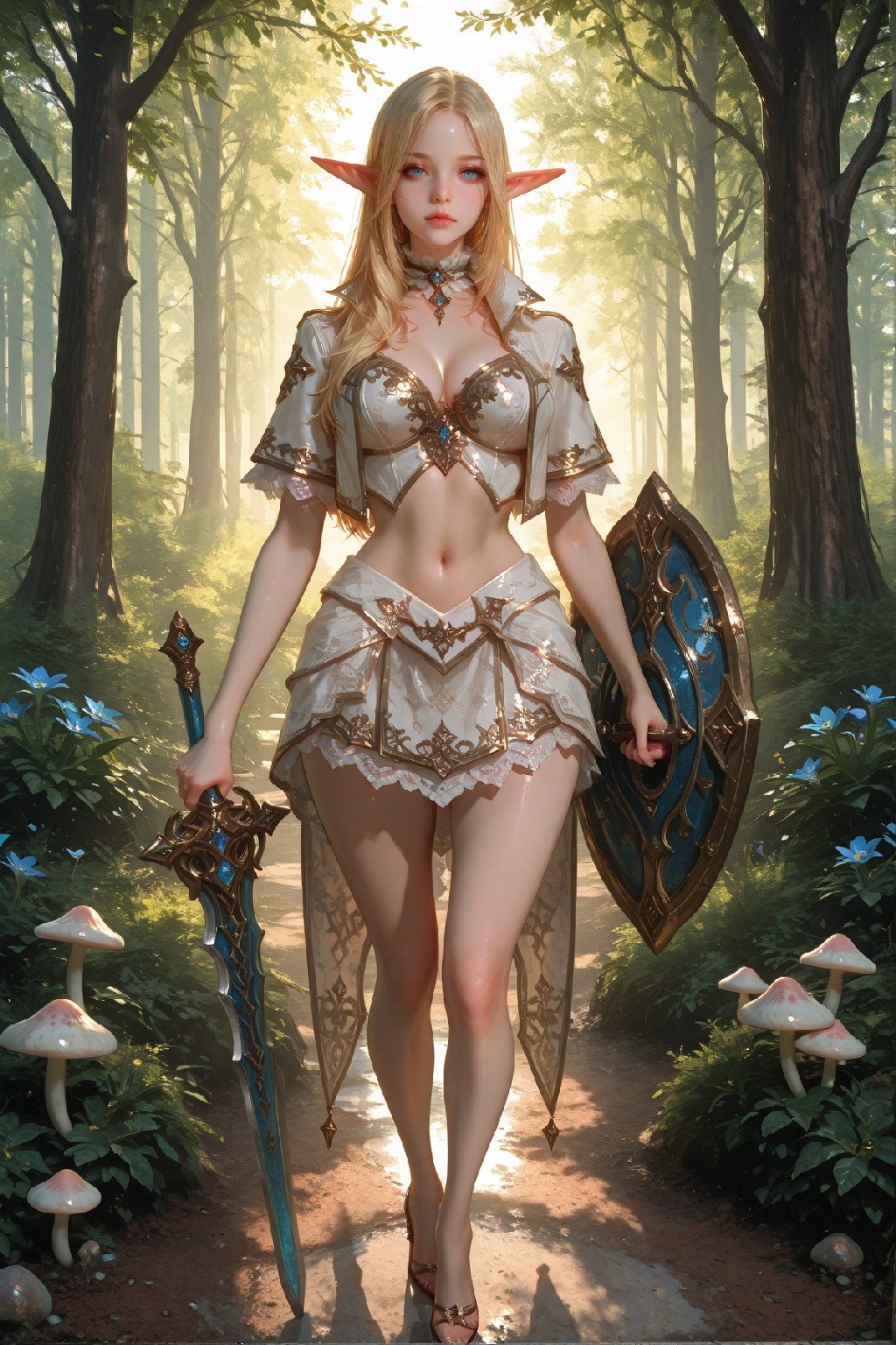 Mysterious Muse of the Light Elves