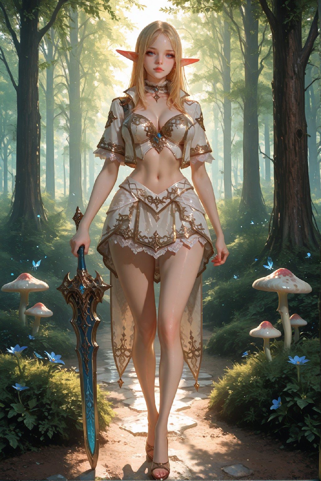Mysterious Muse of the Light Elves