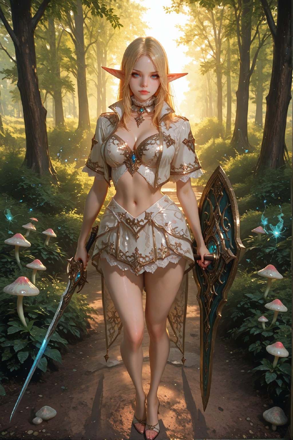 Mysterious Muse of the Light Elves