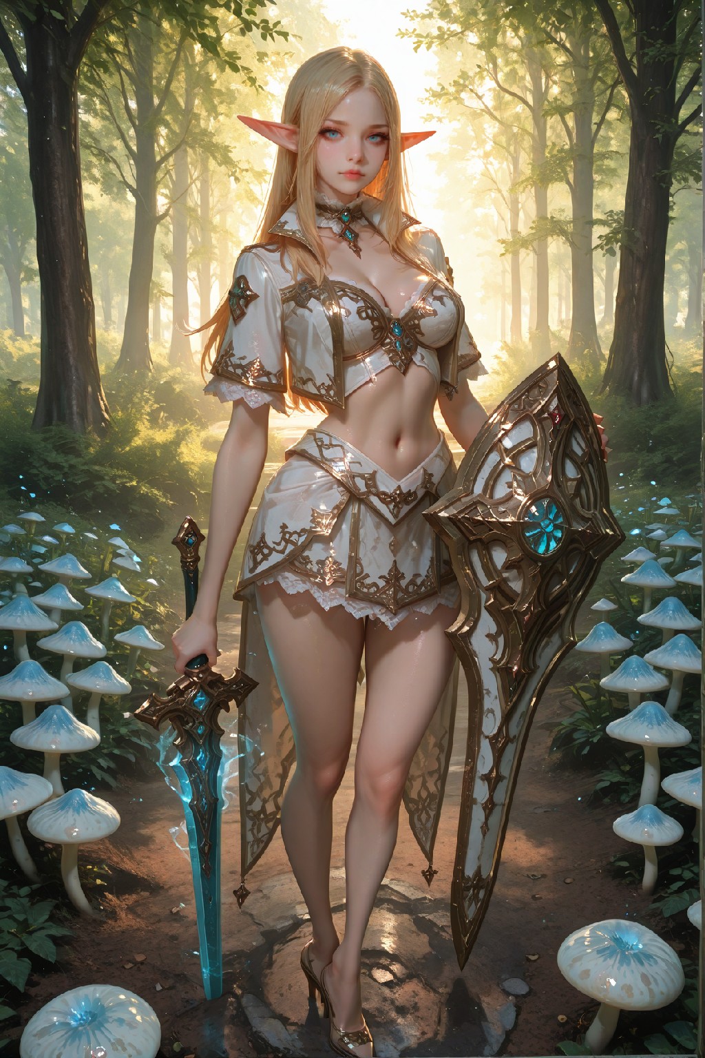 Mysterious Muse of the Light Elves
