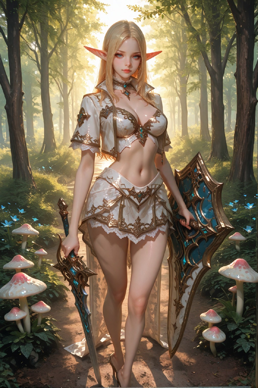 Mysterious Muse of the Light Elves