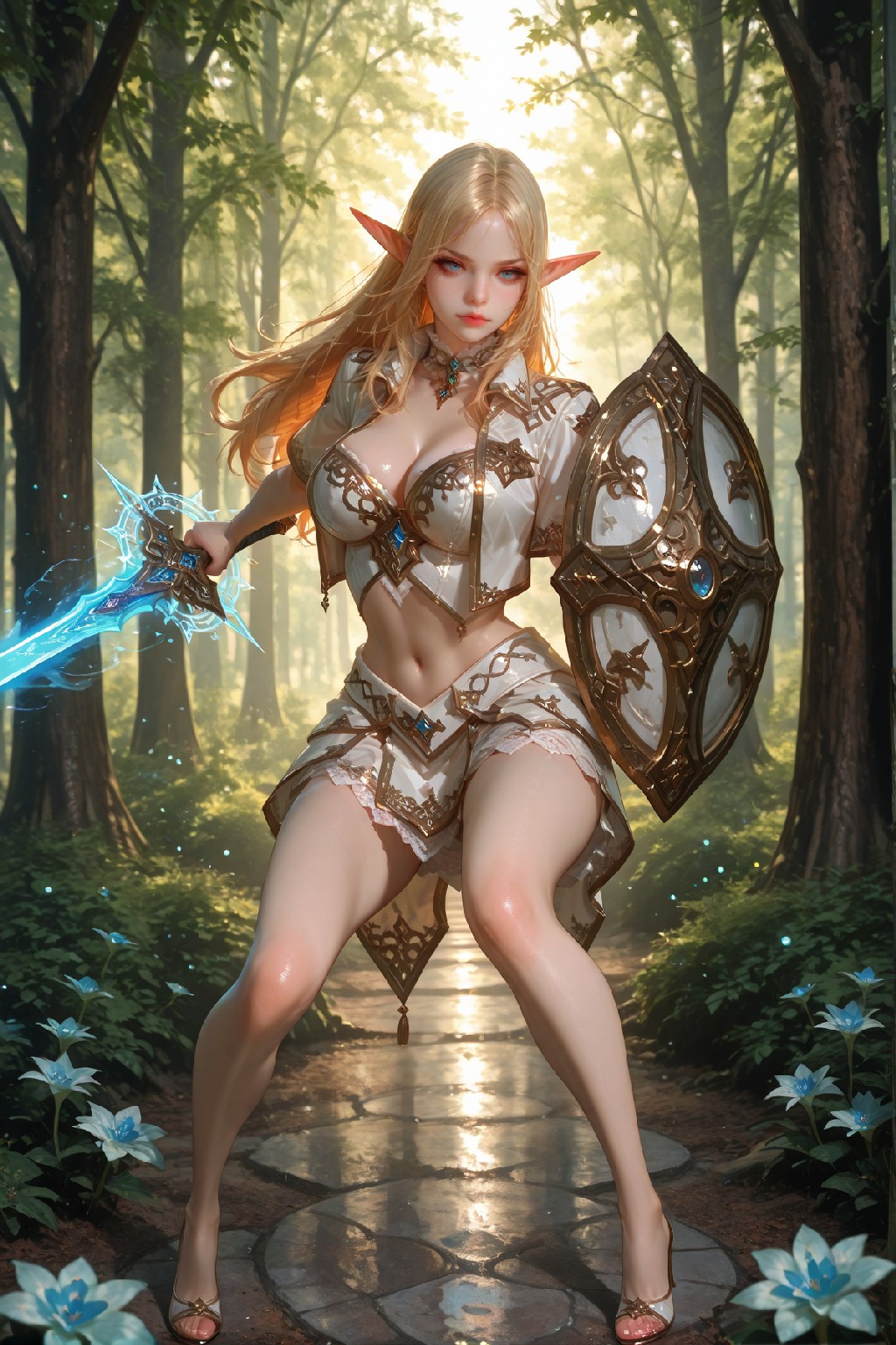 Mysterious Muse of the Light Elves