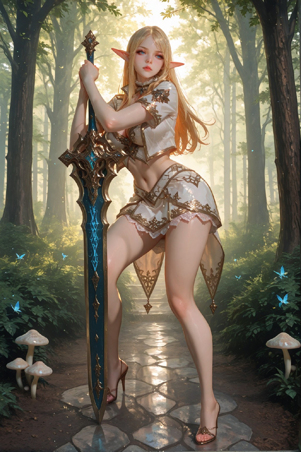 Mysterious Muse of the Light Elves