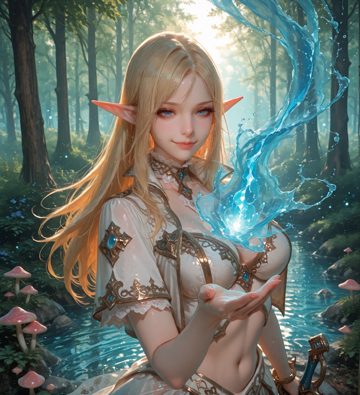 Mysterious Muse of the Light Elves
