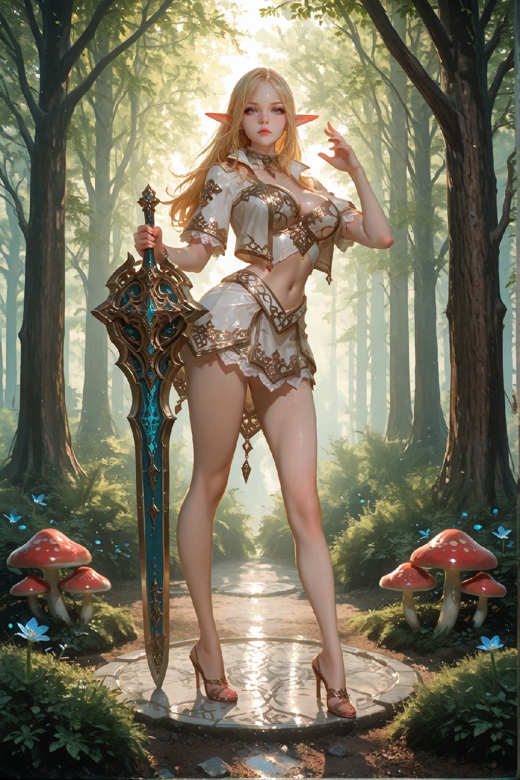 Mysterious Muse of the Light Elves
