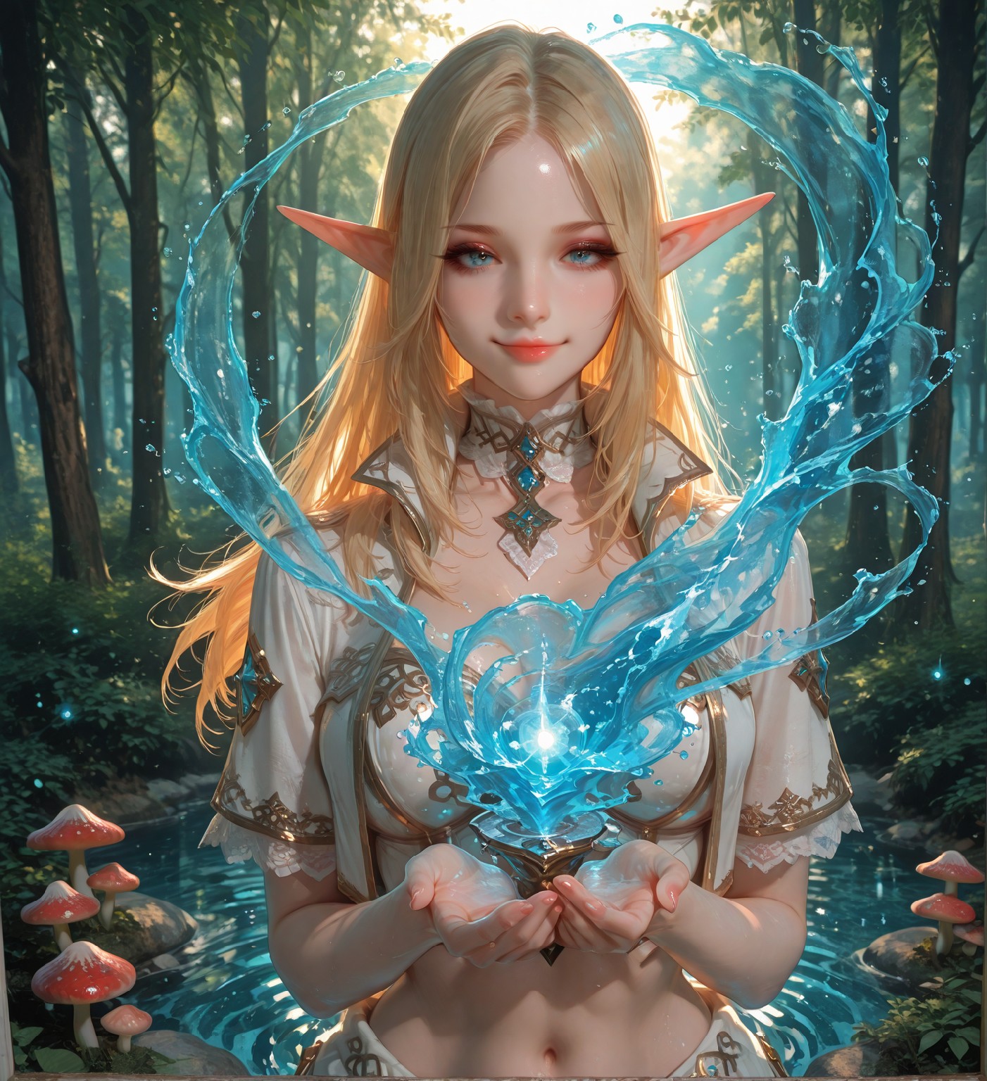 Mysterious Muse of the Light Elves