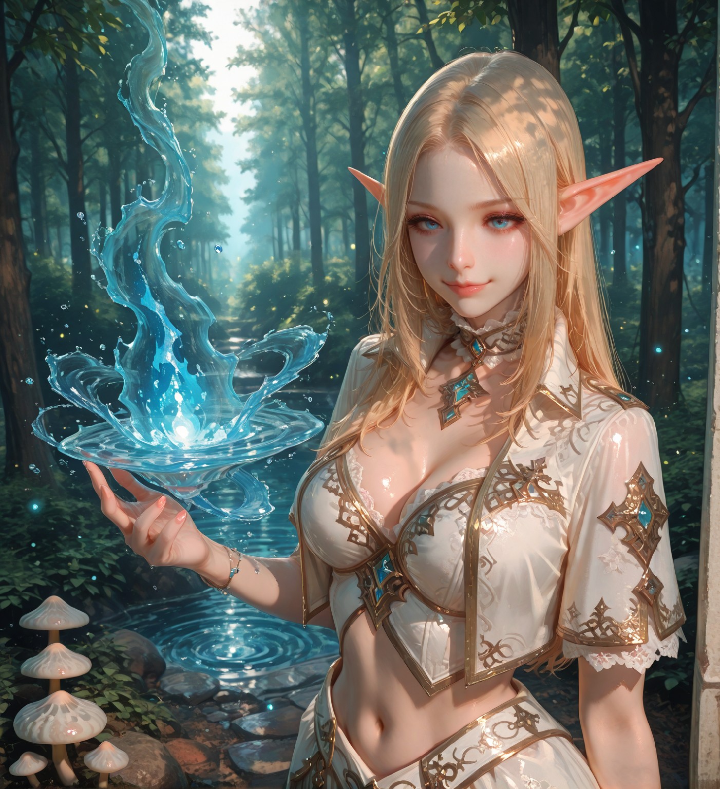 Mysterious Muse of the Light Elves