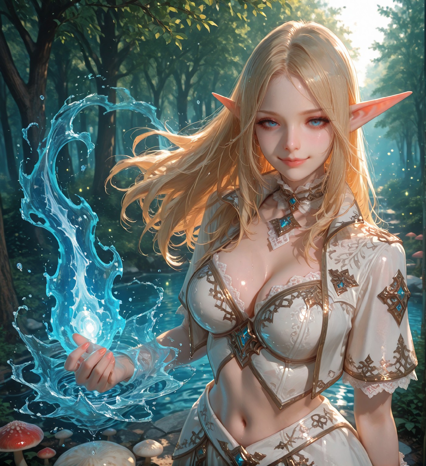 Mysterious Muse of the Light Elves