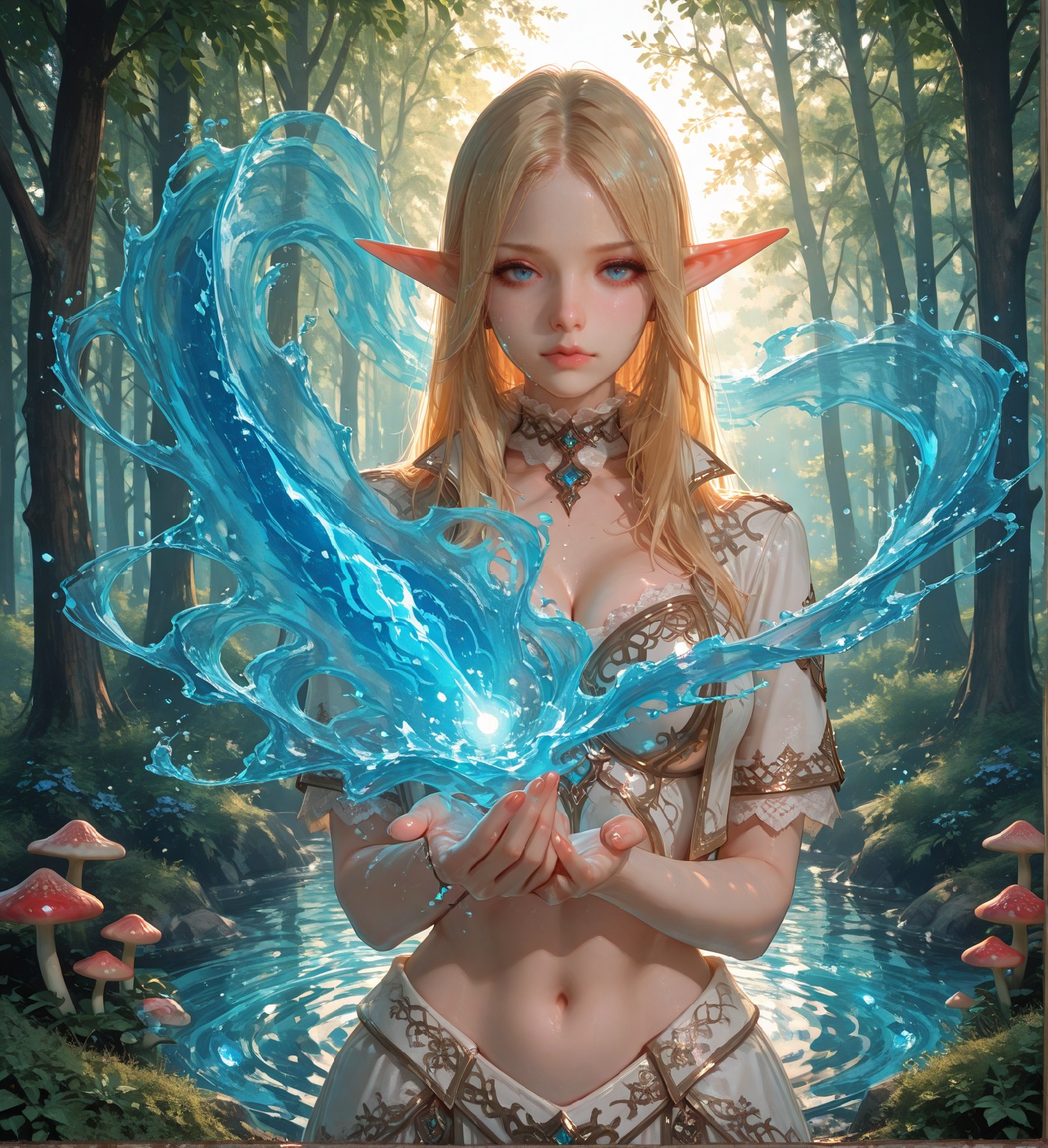 Mysterious Muse of the Light Elves