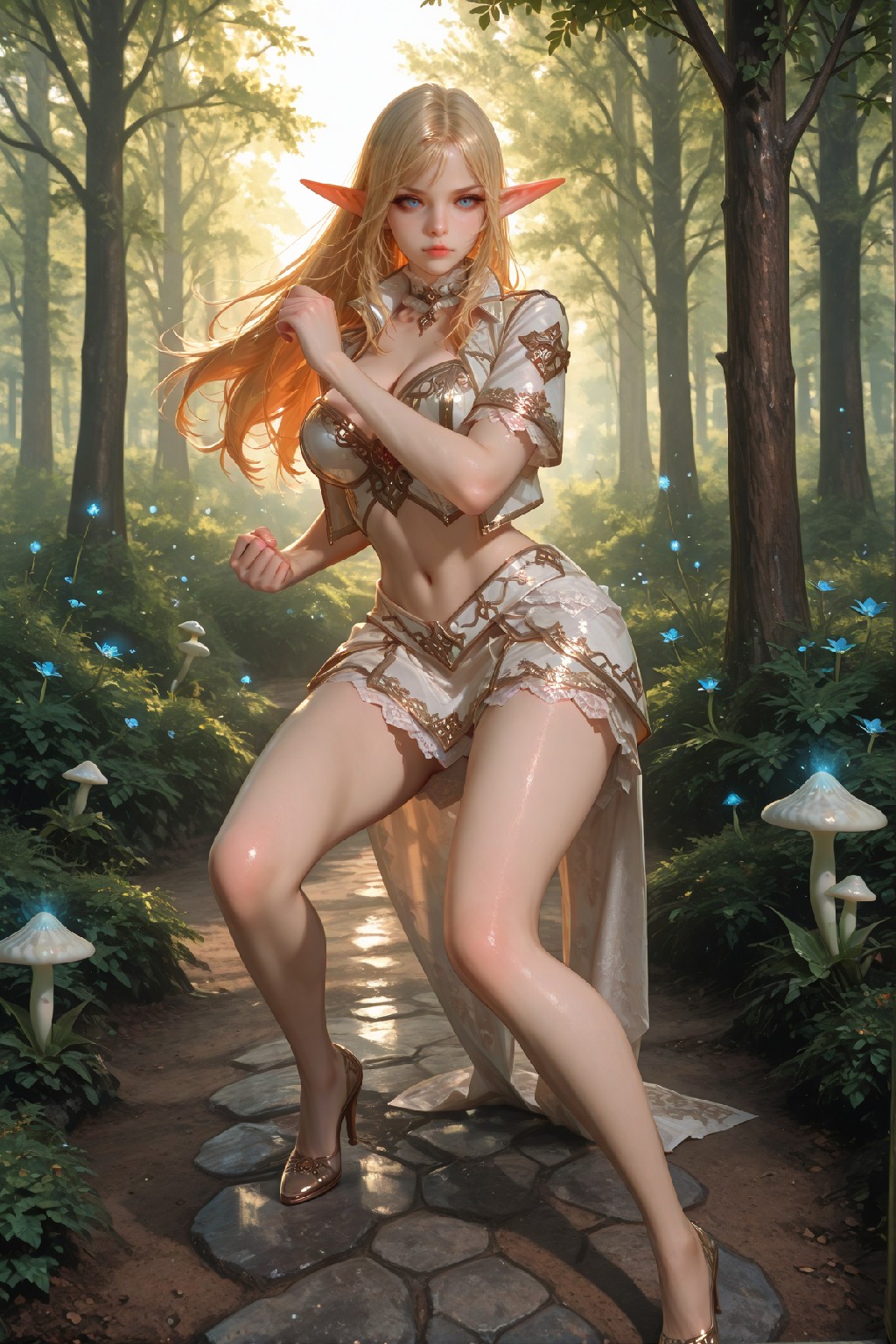Mysterious Muse of the Light Elves