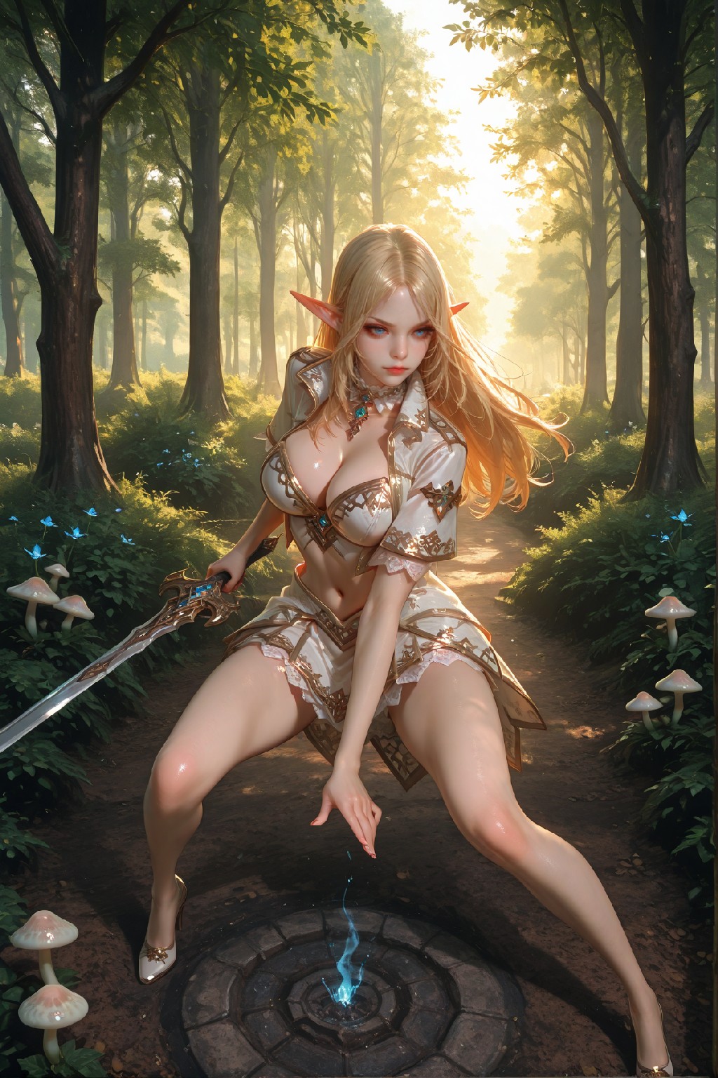 Mysterious Muse of the Light Elves