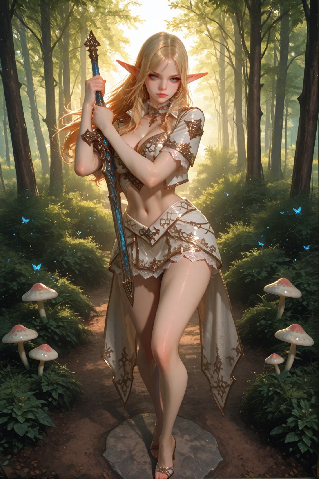 Mysterious Muse of the Light Elves