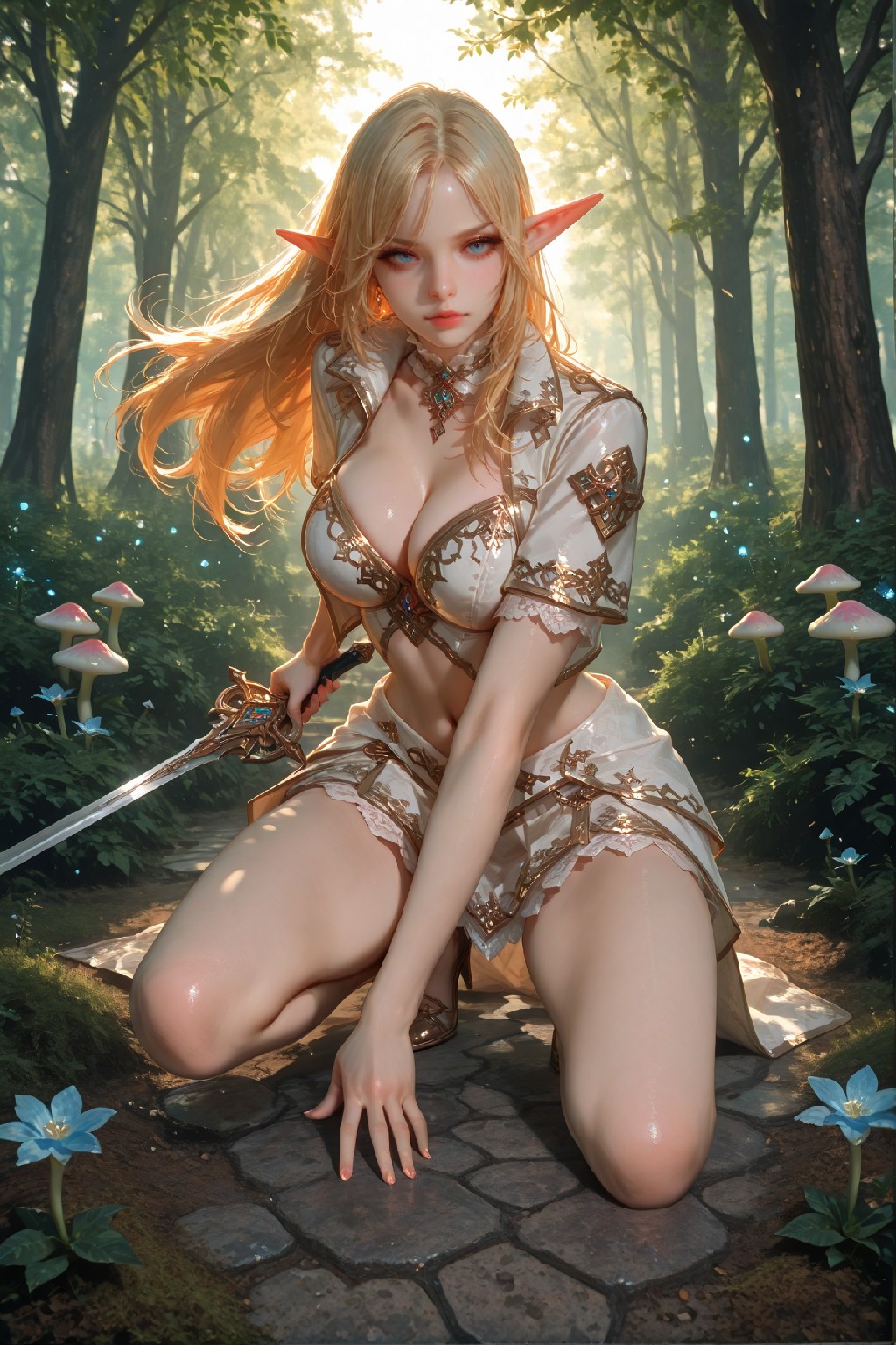 Mysterious Muse of the Light Elves