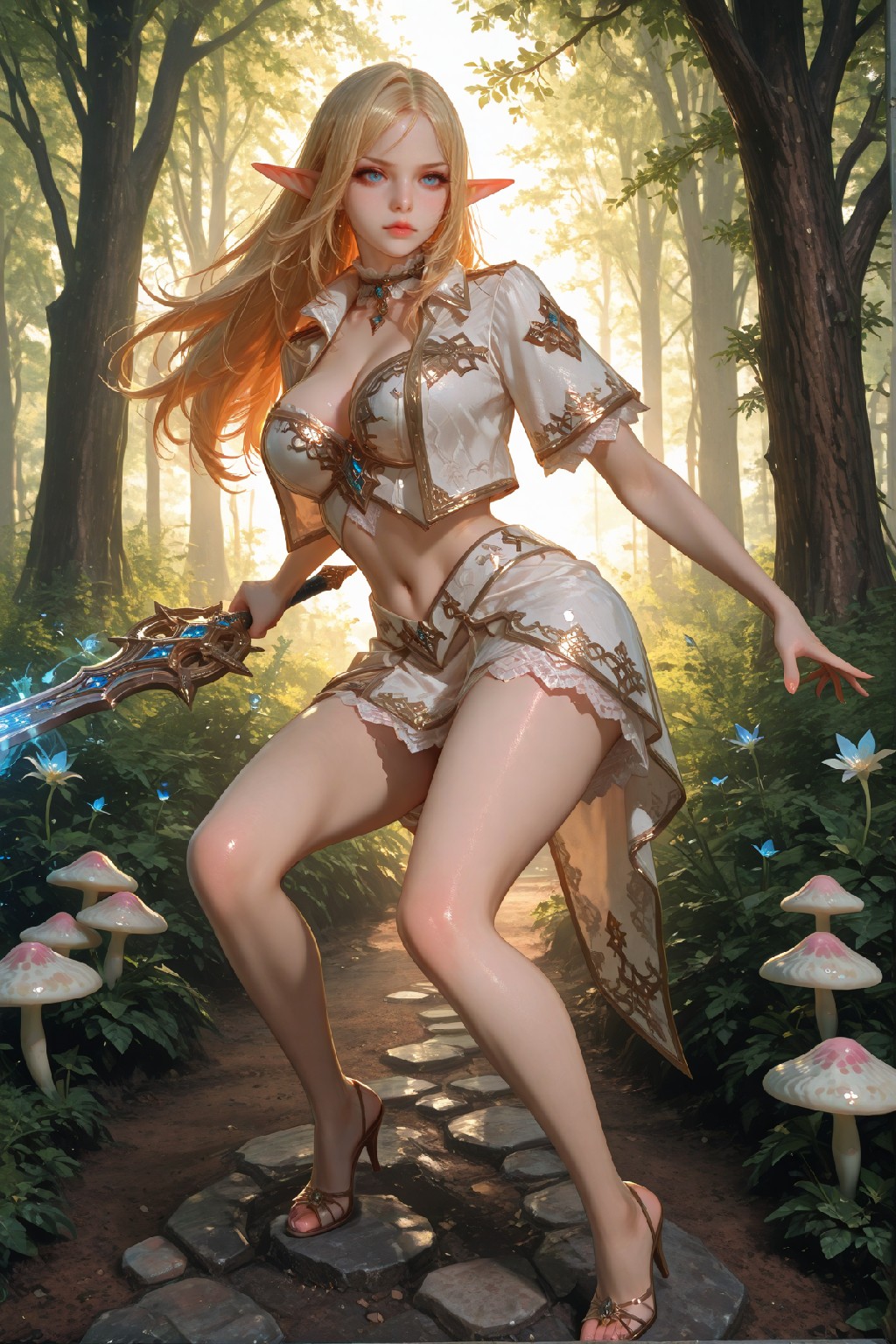 Mysterious Muse of the Light Elves