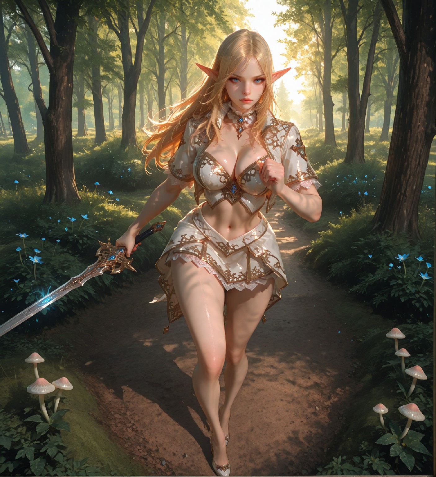 Mysterious Muse of the Light Elves